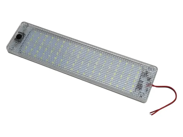 Плафон салону світлодіодний універсальний 12-24V 108 SMD із вимикачем 293000035