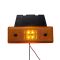 Габаритний ліхтар з кронштейном LED 12-24V жовтий FR0182 (вир-во FORM PLAS)