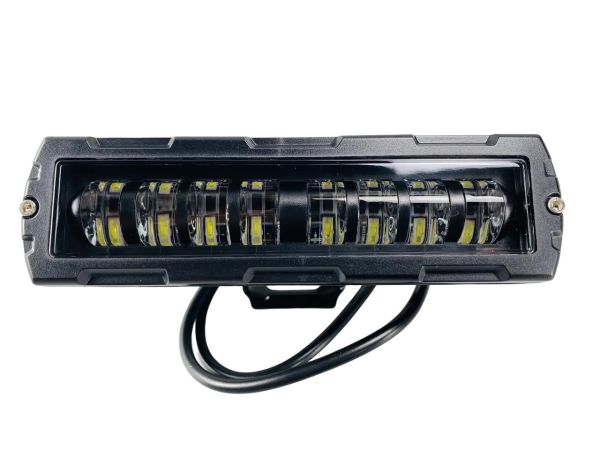 Фара LED 36W прямокутна 8 LED діодів 3D лінза 9-32V 2547