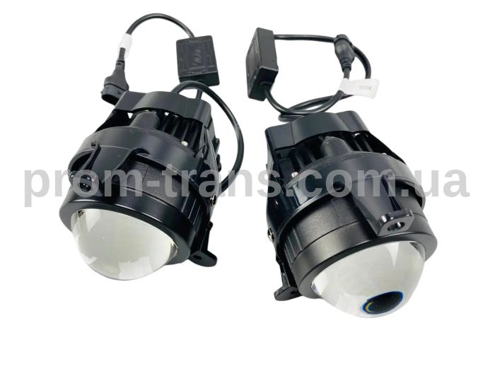 Фари-лінзи LED протитуманні 3.5 дюйма (90 ММ Х 90 ММ), 45 W, IP68, 9V-36V, 3400LM (комплект 2 шт) 2849