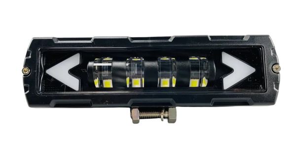 Світлодіодна лампа для позашляховика, фара LED прямокутна 6 LED діодів протитуманна 2329
