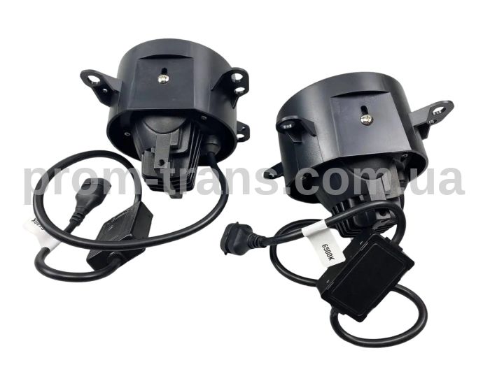 Фари-лінзи LED протитуманні 3.5 ДЮЙМА (90 мм Х 90 мм) 45 W, IP67, 12 V, 3400 LM (комплект 2 шт) 2711