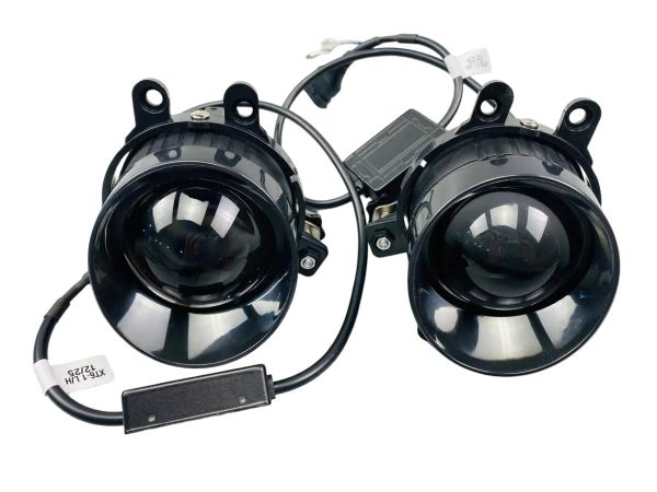 Фари-лінзи LED протитуманні 3.5 дюйма (90 ММ Х 90 ММ), 50 W, IP68, 9V-36V, 3400LM (комплект 2 шт) 3013