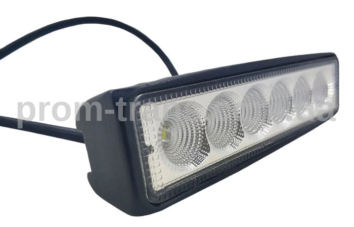 Фара прямокутна LED 18W (6 діодів) 620