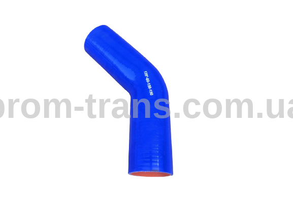 Патрубок силіконовий кутовий 135° D60 L150*150