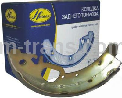 Гальмівна колодка заднього гальма уп. ВАЗ 1118 Калина (ПОЧАТОК) 3601-3502090