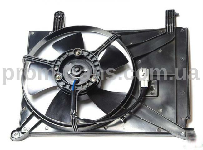 Вентилятор радіатора додатковий Daewoo Lanos AC CF-DW0010 (вир-во Aurora)