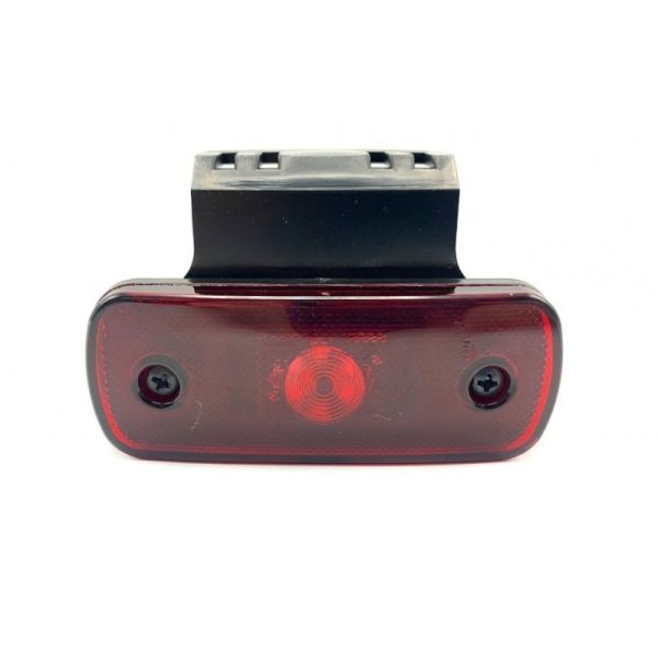 Габаритний ліхтар червоний 12-24V з кронштейном 6LED DEP-FR0189R (вир-во FORM PLAS)