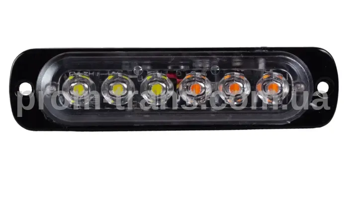 Стробоскоп LED 12-24В (6 LED діодів) синього кольору 2545
