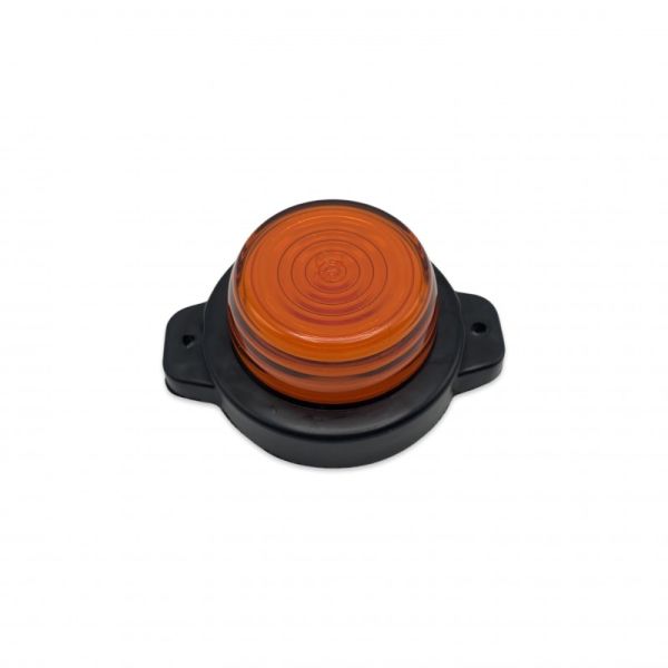 Ліхтар габаритний круглий 12-24V неон жовтий FR0168Y (вир-во FORM PLAS)