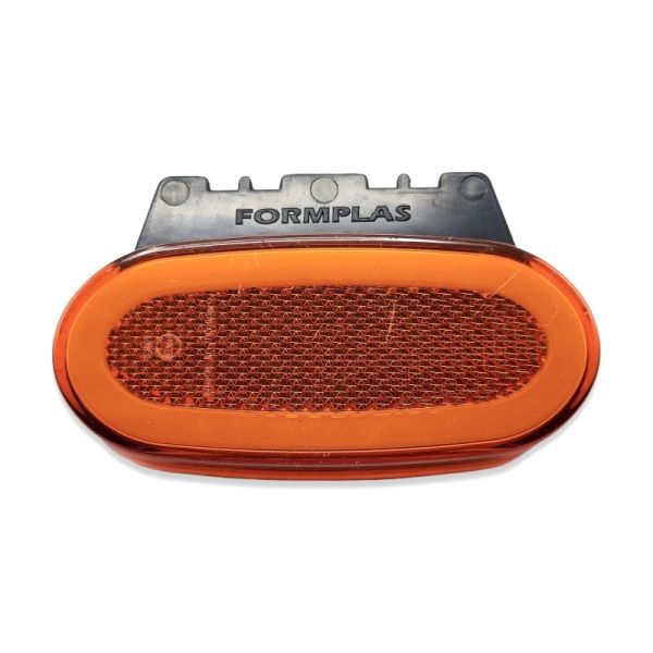 Габаритний ліхтар з кронштейном LED 12-24V жовтий неон FR0226Y (вир-во FORM PLAS)
