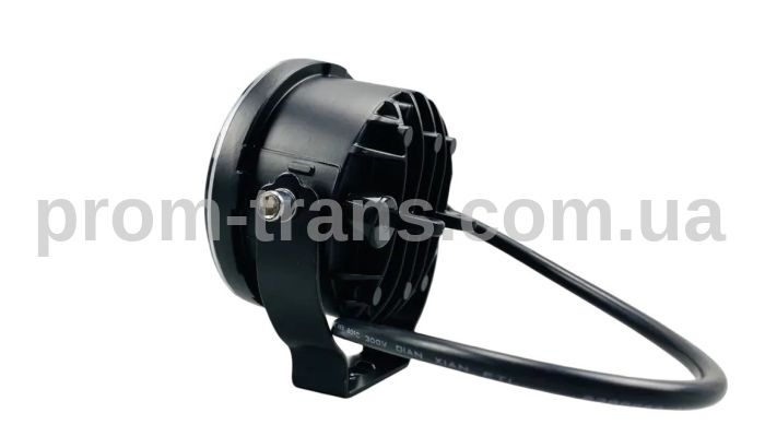 Фара LED 30W з чітким світловим кордоном, великою лінзою та габаритним світлом 8-80V LED CHIP 3570 протитуманна 2409-1