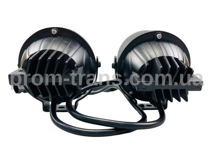 Фари-лінзи LED протитуманні 3.5 дюйма (90 ММ Х 90 ММ), 45 W, IP67, 12 V, 3400 LM (комплект 2 шт) 2650