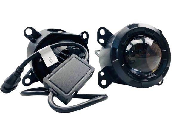 Фари-лінзи LED протитуманні 3.5 ДЮЙМА (90 мм Х 90 мм) 45 W, IP67, 12 V, 3400 LM (комплект 2 шт) 2711