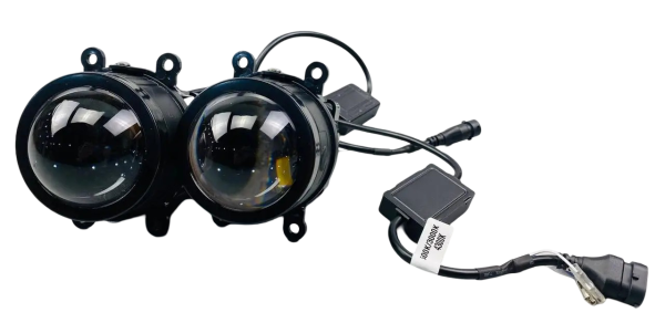 Фари-лінзи LED протитуманні 3.5 дюйма (90 ММ Х 90 ММ), 50 W, IP68, 9V-36V, 3400LM (комплект 2 шт) 3012