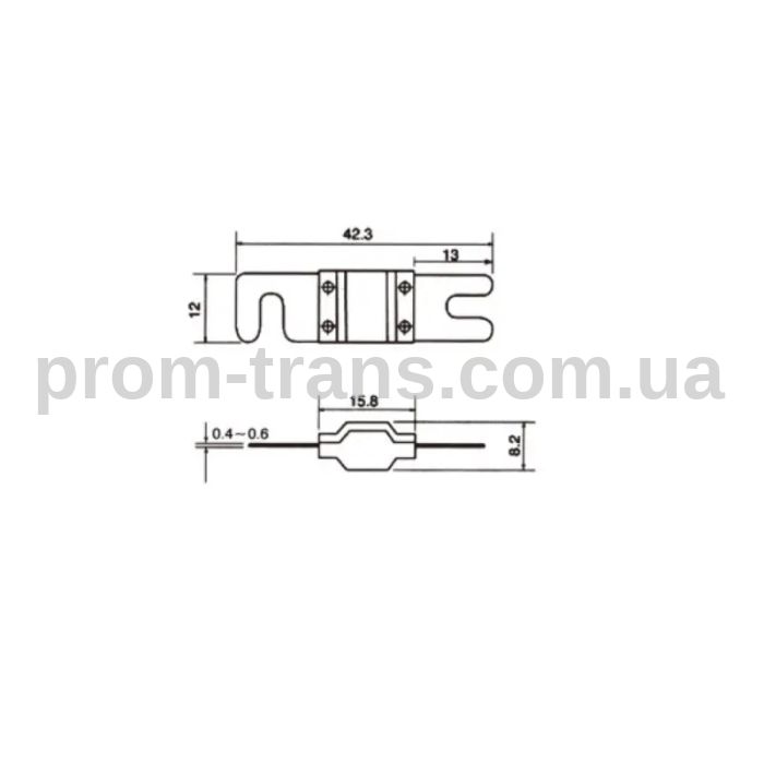 Запобіжник ANL 20А