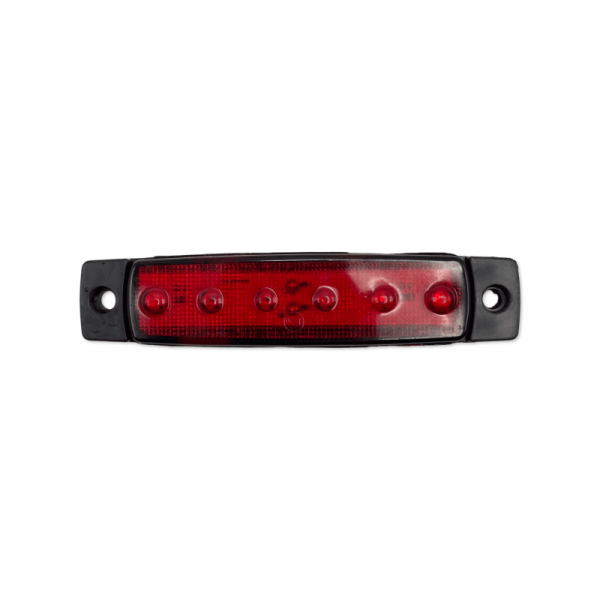Габаритний ліхтар світлодіодний червоний 12-24V LED FR0172R (вир-во FORM PLAS)