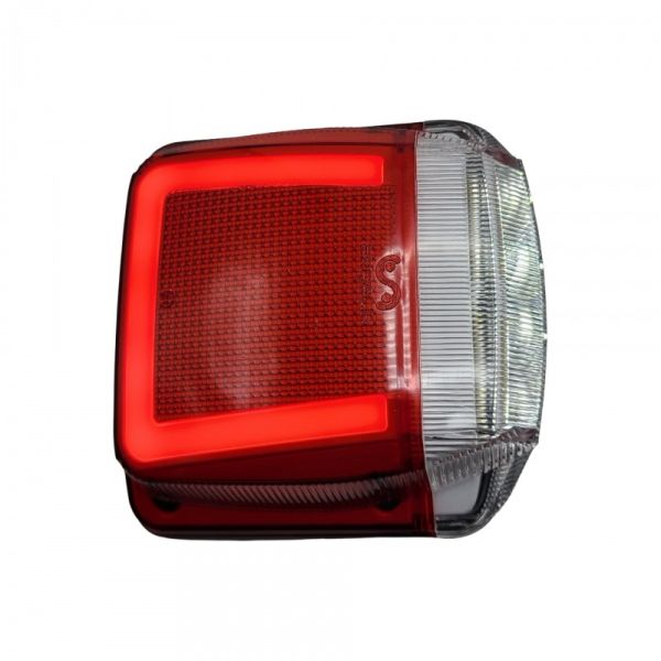 Ліхтар підсвічування номера LED 24V червоний з габаритом HM0724 (вир-во ERCELIK)