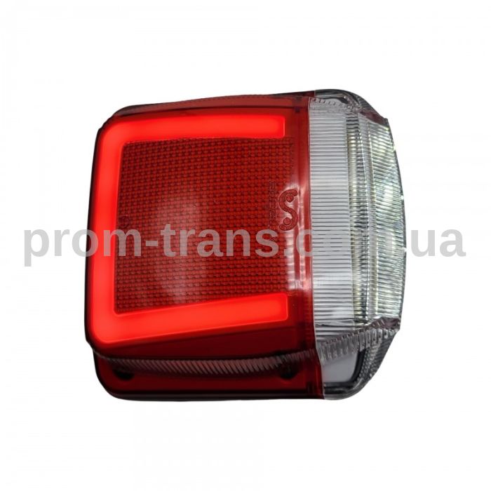 Ліхтар підсвічування номера LED 24V червоний з габаритом HM0724 (вир-во ERCELIK)