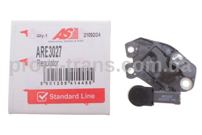 Регулятор напряжения Citroen Jumpy/Peugeot Boxer 2.8 HDi 01-06, FIAT 9949639 ARE3027 (пр-во AS-PL)