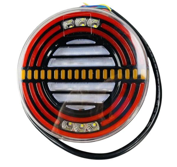 Ліхтар LED задній багатофункціональний 12-24В із захистом IP67 DRL 2509