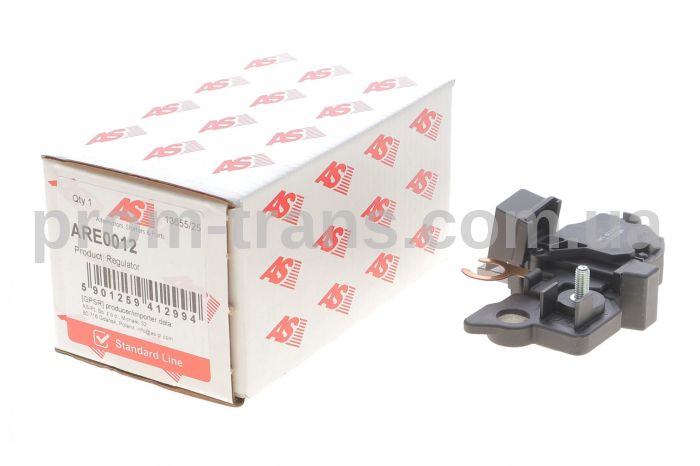 Регулятор напруги Opel Astra 1.4-2.0i/1.9CDTI 91-10/Fiat Doblo 1.3D Multijet 05 9949575,1204289 ARE0012 (вир-во AS-PL)
