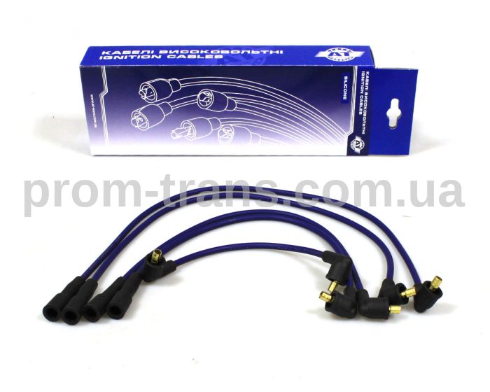 Комплект кабелів високовольтних  ВАЗ 2108SILICONE O.E.: 2108-3707080-10 AT 304N