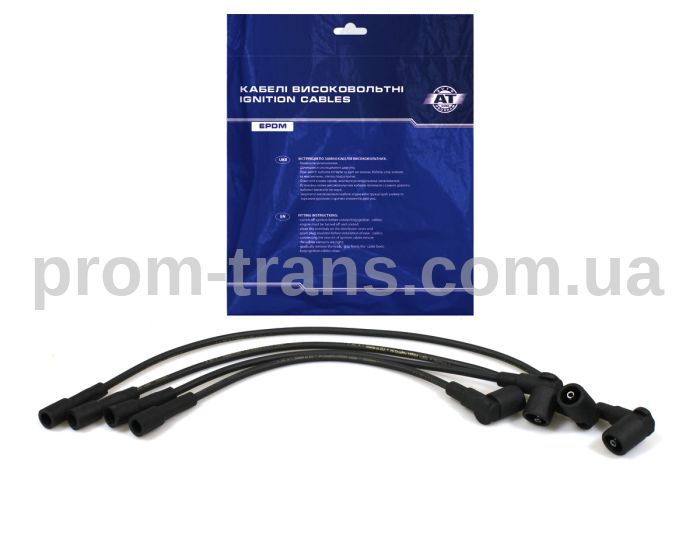 Комплект кабелів високовольтних ВАЗ 2108 (1.5I) SILICONE O.E.: 2111-3707080-01 AT 306N