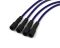 Комплект кабелів високовольтних ВАЗ 2110 (1.5I 8V)SILICONE O.E.: 2111-3707080-01 AT 316N