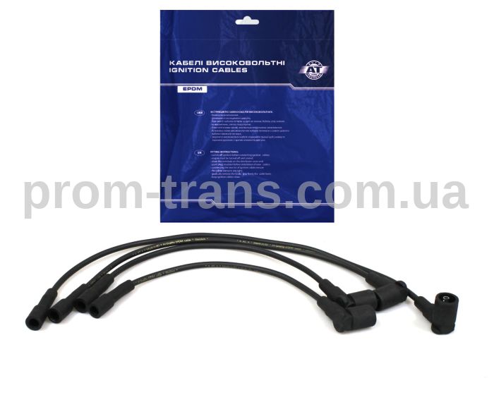 Комплект кабелів високовольтних ВАЗ 2110 (1.5I 8V) EPDM O.E.: 2111-3707080-01 AT 316NE