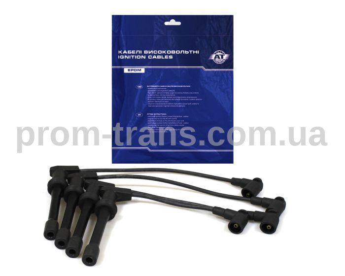 Комплект кабелів високовольтних ВАЗ 2110 (1.5I 16V) EPDM O.E.: 21110-3707080-03 AT 320NE