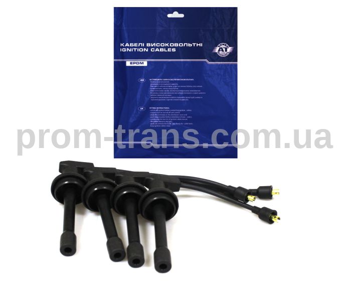Комплект кабелів високовольтних ГАЗ ЗМЗ 406 (З НАКОНЕЧНИКОМ.) EPDM AT 321NE