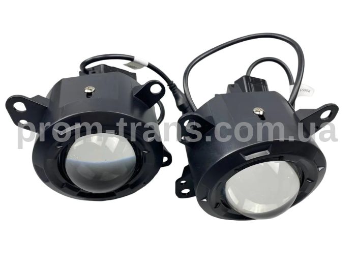 Фари-лінзи LED протитуманні 3.5 ДЮЙМА (90 мм Х 90 мм) 45 W, IP67, 12 V, 3400 LM (комплект 2 шт) 2711