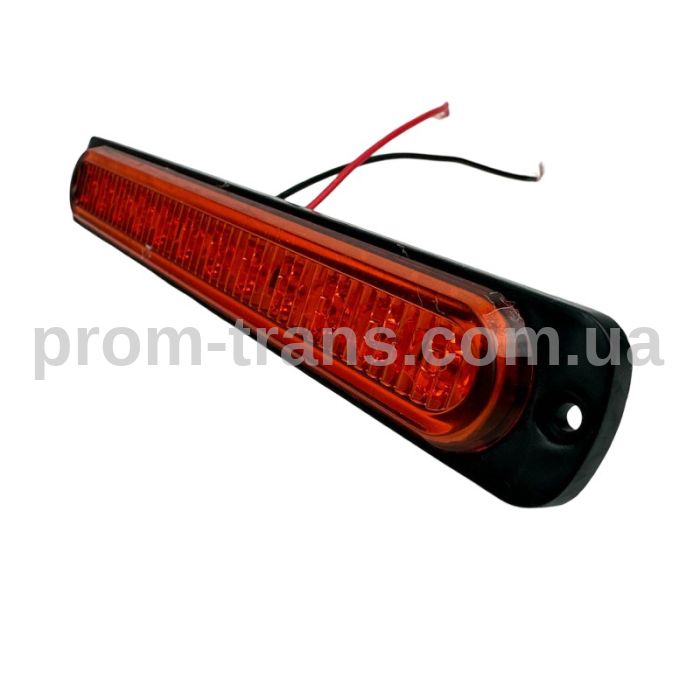 Ліхтар габаритний діодний 24V 12LED жовтий DEP-FR0279Y (вир-во FORM PLAS)