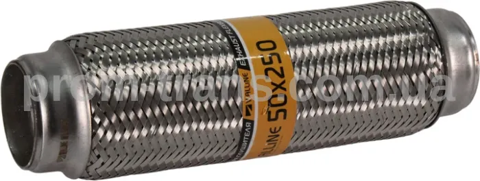 Гофра глушника Walline 50х250 (3-х слойна, довгий фланець) (вир-во Walline)