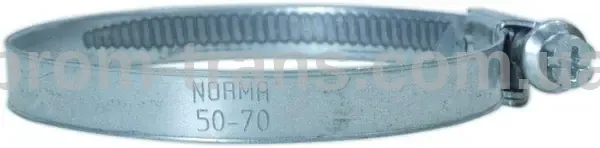 50-70/12С7W1 Хомут черв'ячний оцинкований NORMA