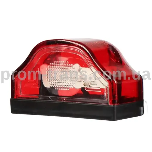 Фонарь подсветки номера красный LED 12-24v FR0213RED (пр-во КИТАЙ)