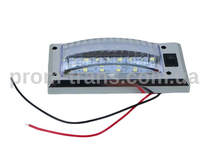Плафон салону LED SND-0001 12-24V 6 SMD 2835 із вимикачем 293000005
