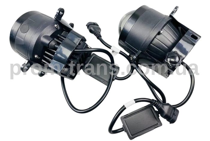 Фари-лінзи LED протитуманні 3.5 дюйма (90 ММ Х 90 ММ), 50 W, IP68, 9V-36V, 3400LM (комплект 2 шт) 3005