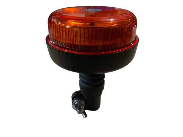 Маячок проблисковий помаранчевий 24LED кріплення на шток (тип Socket безпровідне з"єднання)