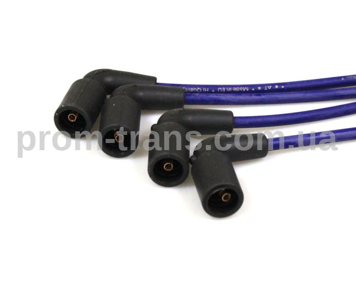 Комплект кабелів високовольтних DAEWOO LANOS 8V SILICONE БЕЗ МЕТAЛІЧНОГО НАКОНЕЧНИКА (96211948) O.E.: 963 053 87 AT 45N