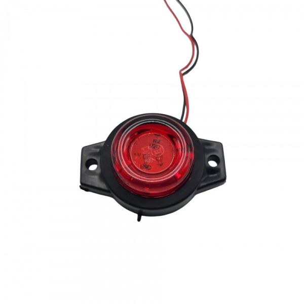 Габаритний ліхтар діодний 12-24V 6LED червоний DEP-FR0166R (вир-во FORM PLAS)