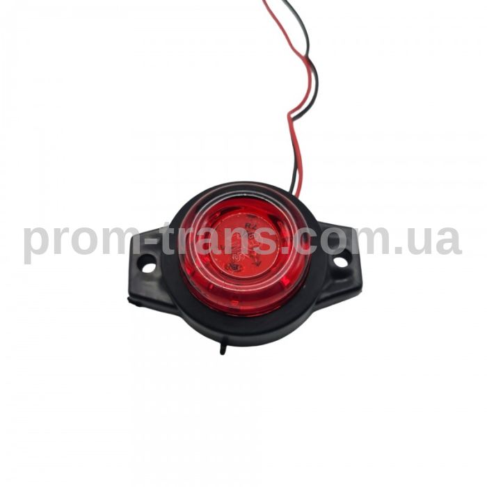 Габаритний ліхтар діодний 12-24V 6LED червоний DEP-FR0166R (вир-во FORM PLAS)