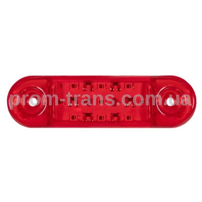 Габаритний ліхтар 12-24V 9 LED червоний 8 см FR0174 (вир-во FORM PLAS)