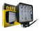 Фара LED квадратна 48W широкий промінь 10-30V 6000K 55мм