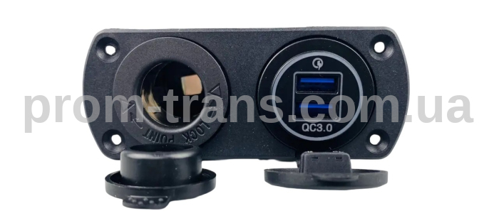 Розетка прикурювача та USB-зарядка 2601