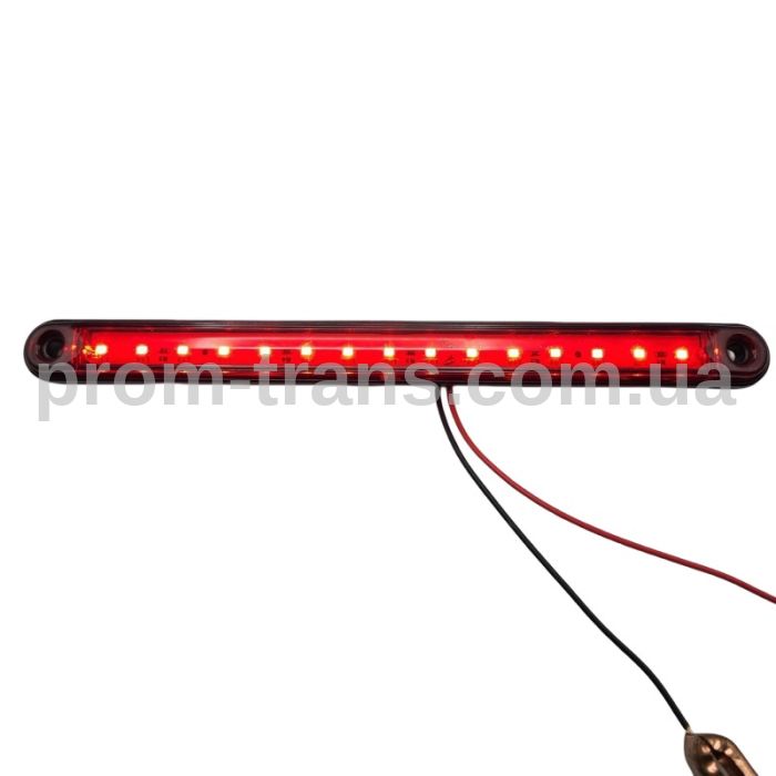 Габаритний ліхтар червоний 12-24V 15LED DEP-FR0306R (вир-во FORM PLAS)