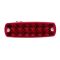 Габаритний ліхтар діодний 12-24V 12LED червоний DEP-FR0178R (вир-во FORM PLAS)