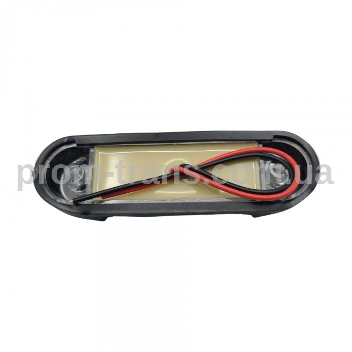 Габаритний ліхтар LED 12-24V білий 11см FR0320W (вир-во FORM PLAS)