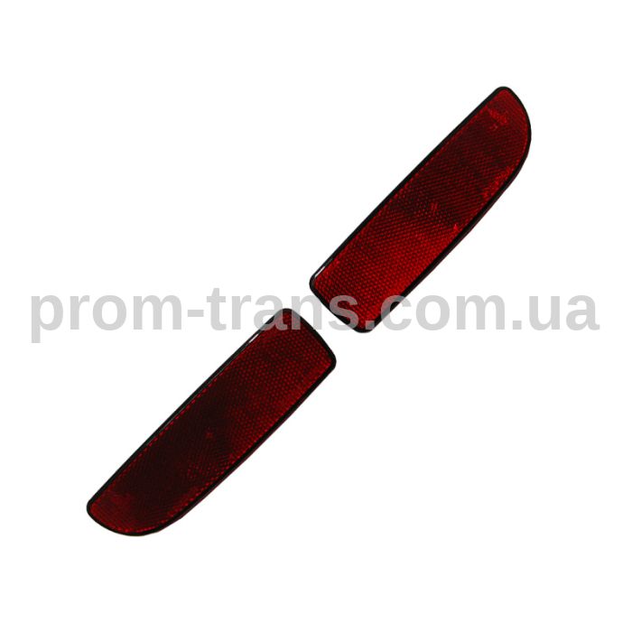 Світловідбивач (катафот) заднього бампера ВАЗ 2170 комплект 2170-3716138 (вир-во ОСВАР) 